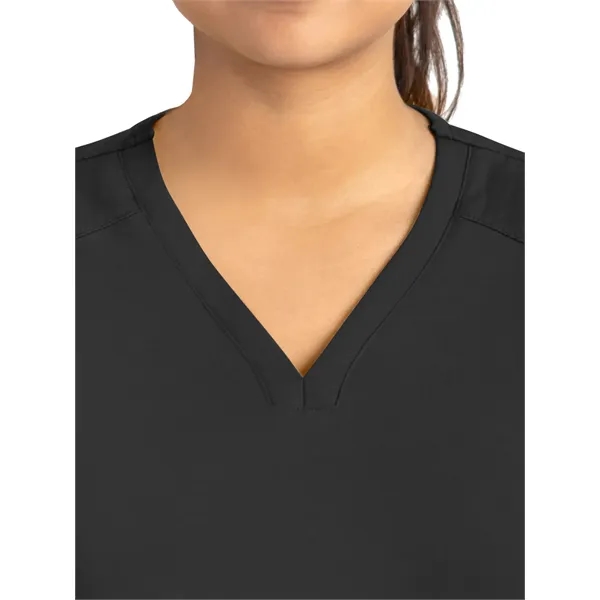 Maevn - Focus - Women's Two-Pocket Tulip-Neck Top... from ASI 86018 Scrub Authority / Uniform Stores