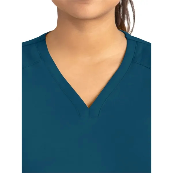 Maevn - Focus - Women's Two-Pocket Tulip-Neck Top... from ASI 86018 Scrub Authority / Uniform Stores