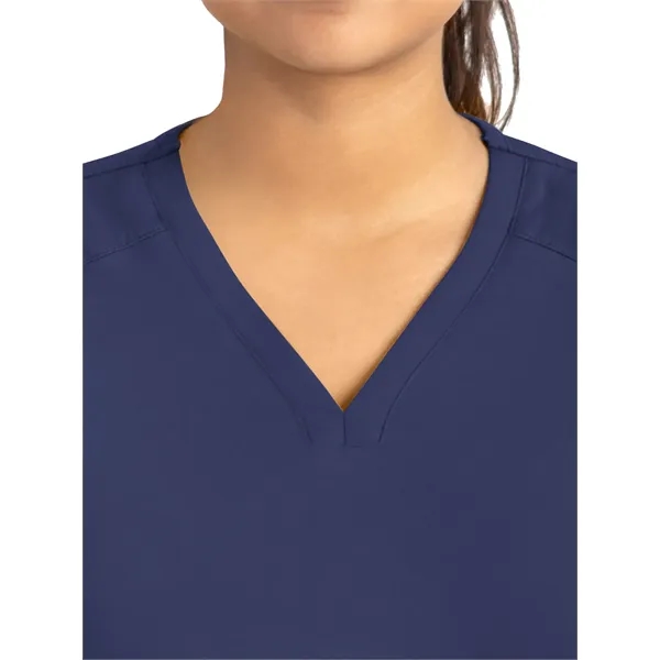 Maevn - Focus - Women's Two-Pocket Tulip-Neck Top... from ASI 86018 Scrub Authority / Uniform Stores