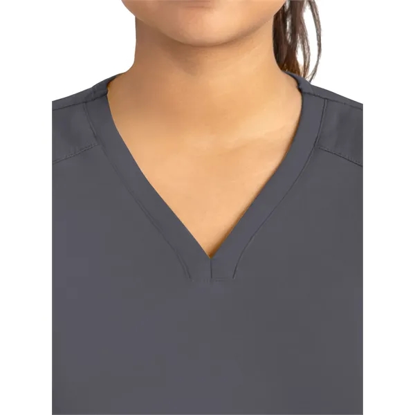 Maevn - Focus - Women's Two-Pocket Tulip-Neck Top... from ASI 86018 Scrub Authority / Uniform Stores