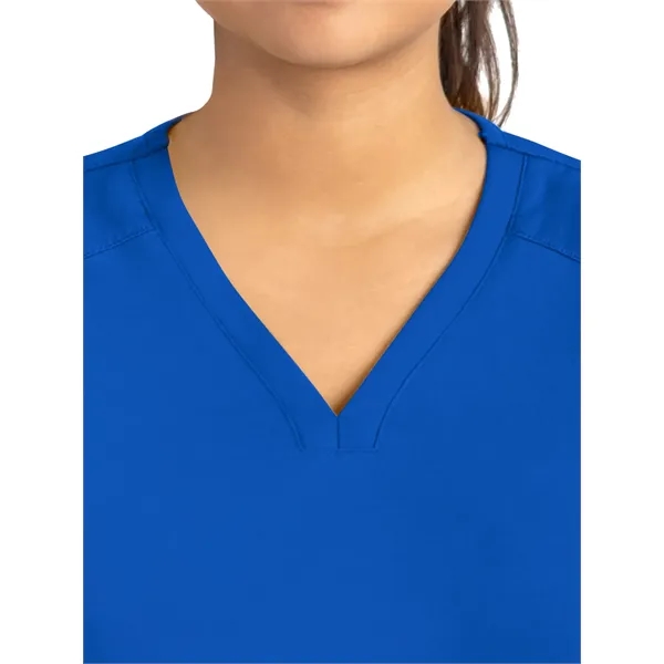 Maevn - Focus - Women's Two-Pocket Tulip-Neck Top... from ASI 86018 Scrub Authority / Uniform Stores
