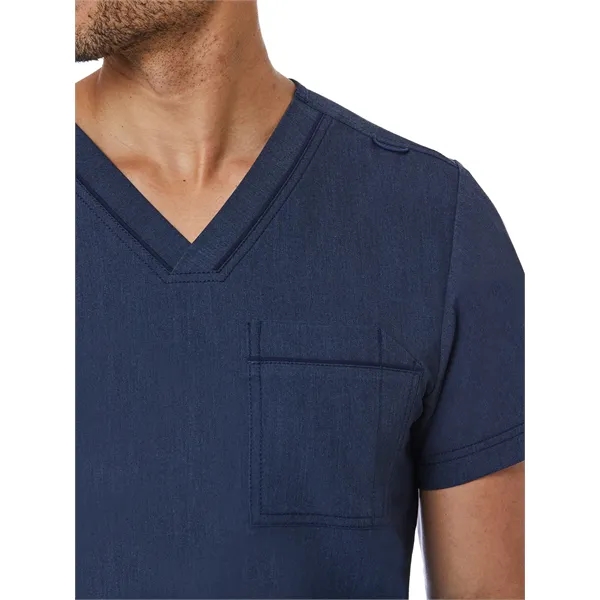 Maevn Matrix Pro Men's Contrast Piping V-Neck Top... from ASI 86018 Scrub Authority / Uniform Stores