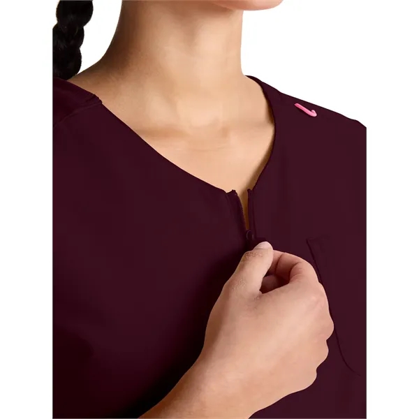 Med Couture - AMP - Women's 1-Pocket V-Neck Scrub Top... from ASI 86018 Scrub Authority / Uniform Stores
