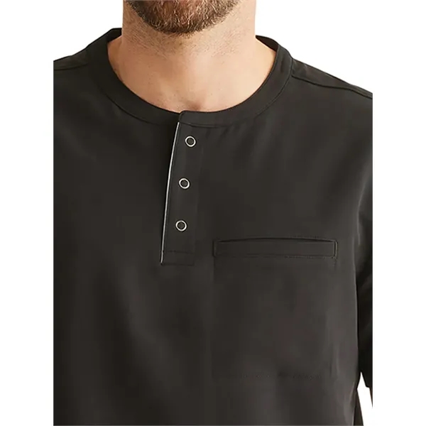 Healing Hands - 360 - Men's 1-Pocket Mandarin Collar Scru...... from ASI 86018 Scrub Authority / Uniform Stores