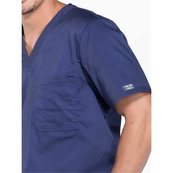 Cherokee WW Core Stretch Men's Tuckable V-Neck Top... from ASI 86018 Scrub Authority / Uniform Stores