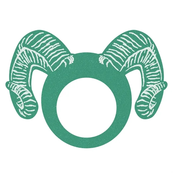 Headband made of colored, flexible polyurethane. Screen printed high quality waterproof... from ASI 77280 Pepco Poms