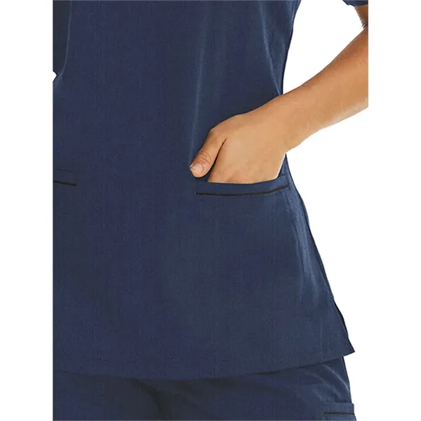 Maevn - Matrix Pro - Women's Two-Pocket Knit V-neck Top... from ASI 86018 Scrub Authority / Uniform Stores