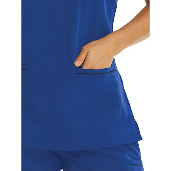 Maevn - Matrix Pro - Women's Two-Pocket Knit V-neck Top... from ASI 86018 Scrub Authority / Uniform Stores