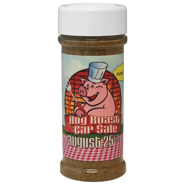 Customizable 5 ounce shaker of hickory barbecue rub.... from ASI 74601 Calico