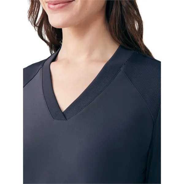 Landau - Forward - Women's Two-Pocket V-Neck Scrub Top... from ASI 86018 Scrub Authority / Uniform Stores