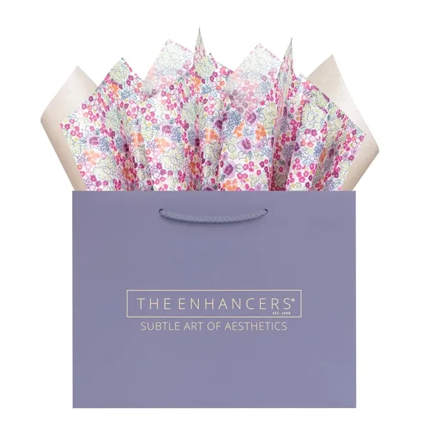 Made from 180 GSM matte laminated paper, these shopping totes feature... from ASI 75731 PWS / Pacific Western Sales/PWS