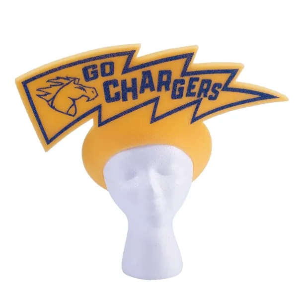 Headband made of colored, flexible polyurethane. Screen printed high quality waterproof... from ASI 77280 Pepco Poms