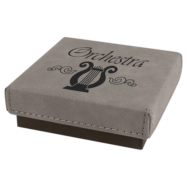 3.5" x 3.5" gift box with laser cut foam, high quality... from ASI 92531 Unique Custom Products / UCP
