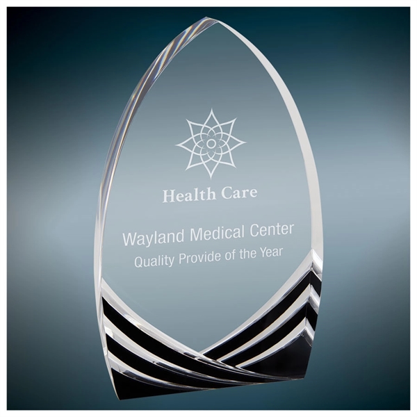 5" x 7" premium acrylic award with laser engraving.... from ASI 92531 Unique Custom Products / UCP