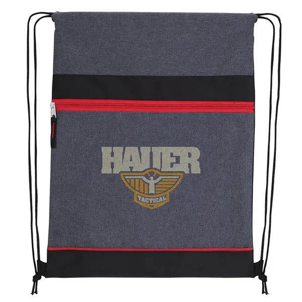 RPET Two-Tone Drawstring Backpack... from ASI 40480 Koozie Group