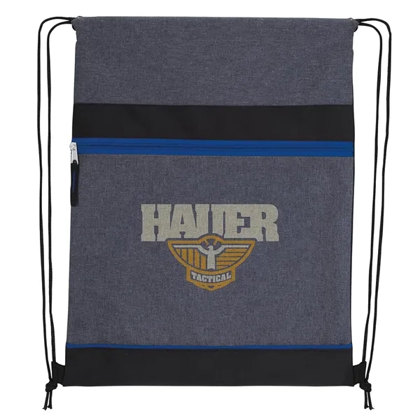 RPET Two-Tone Drawstring Backpack... from ASI 40480 Koozie Group