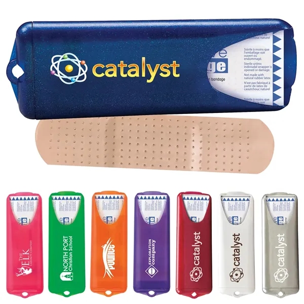 Nuvo Bandage Dispenser with Standard Bandages... from ASI 40480 Koozie Group / Norwood