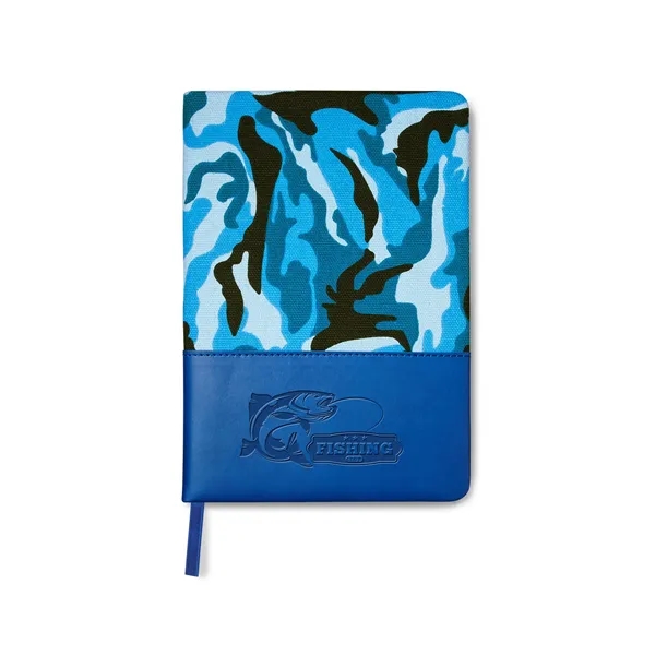 Hardcover Camo Canvas Journal Notebook 5.78" X...... from ASI 79530 Prime Line