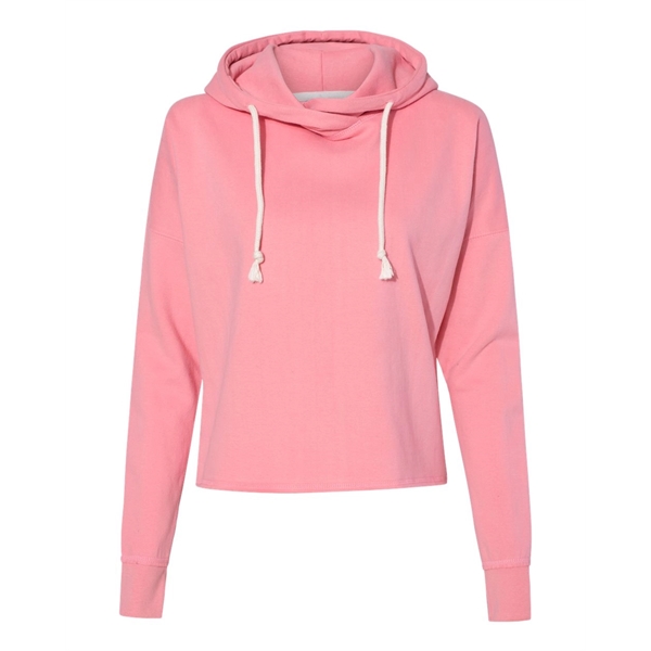 Women's Lounge Fleece Hi-Low Hooded Pullover... from ASI 84358 S&S Activewear