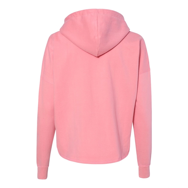 Women's Lounge Fleece Hi-Low Hooded Pullover... from ASI 84358 S&S Activewear