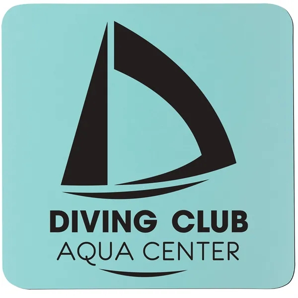 3.75" x 3.75" x 1/16" square silicone drink coaster.... from ASI 74601 Calico