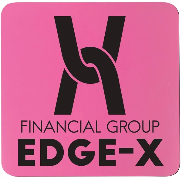 3.75" x 3.75" x 1/16" square silicone drink coaster.... from ASI 74601 Calico