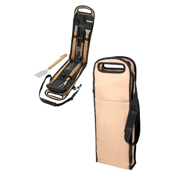 5 Piece Bamboo BBQ Set... from ASI 89320 Starline USA Inc