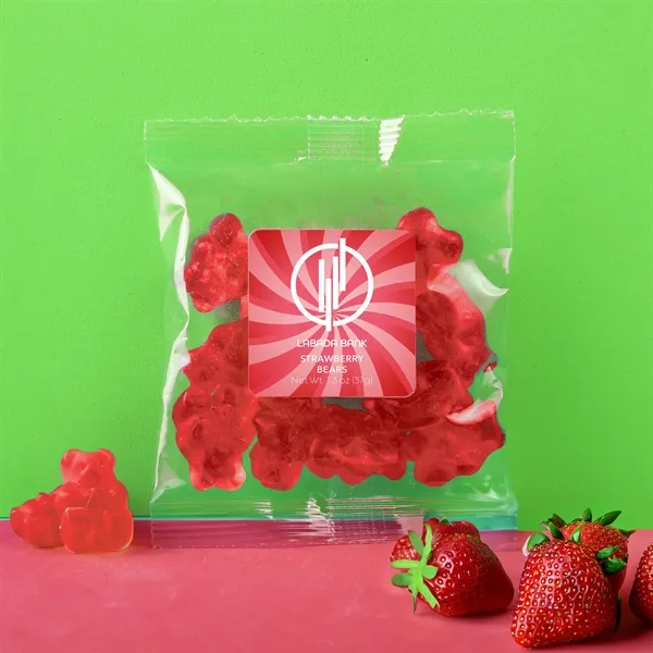 Strawberry-flavored bear-shaped gummies.... from ASI 61966 HPG / SugarSpot