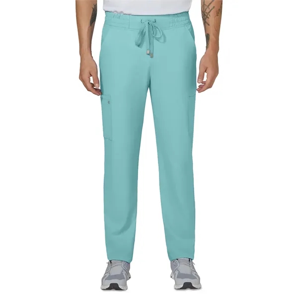 koi - Cureology - Men's 6-Pocket Drawstring Elastic Waist...... from ASI 86018 Scrub Authority