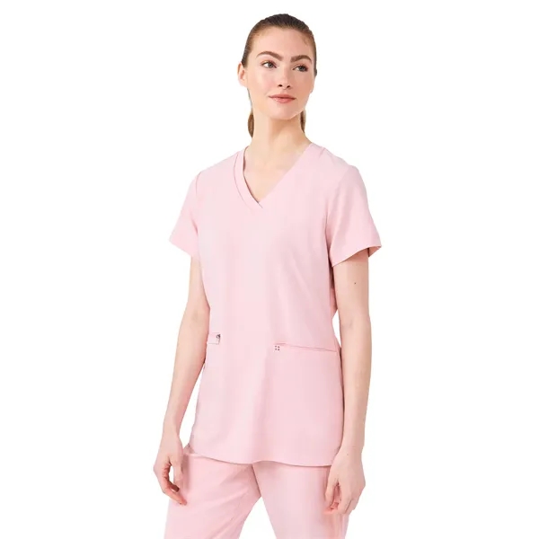 White Cross - CRFT - Women's 3-Pocket V-Neck Top... from ASI 86018 Scrub Authority