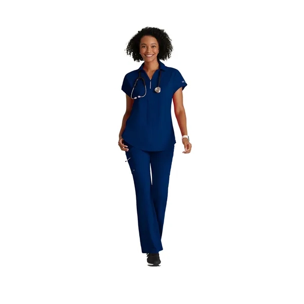 Barco One - Women's 2 Pocket Zip Neck Dolman Scrub Top... from ASI 86018 Scrub Authority / Uniform Stores