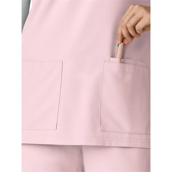 koi - Cureology - Women's 3-Pocket V-Neck Cardi Scrub Top... from ASI 86018 Scrub Authority