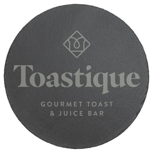 11 3/4" round slate custom decoration with scratch-resistant coating.... from ASI 74601 Calico