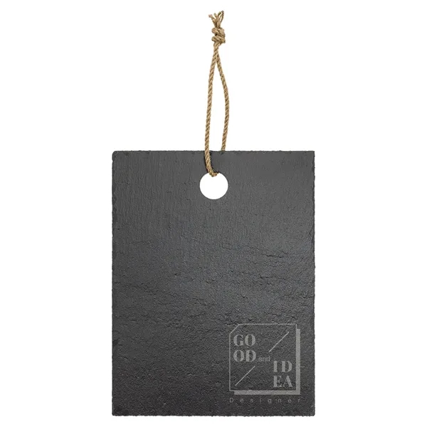 8 3/4" x 11 1/2" x 1/4"rectangular slate cutting board with... from ASI 74601 Calico