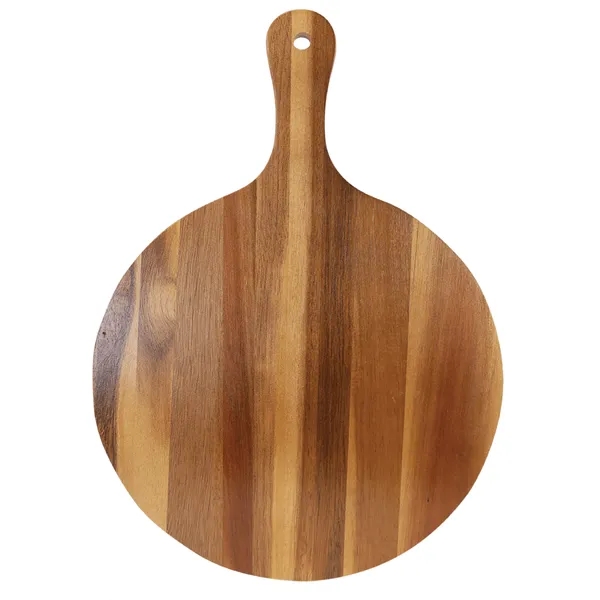 14 1/2" x 10 1/2" x 1/2" paddle-shaped Acacia wood and... from ASI 74601 Calico