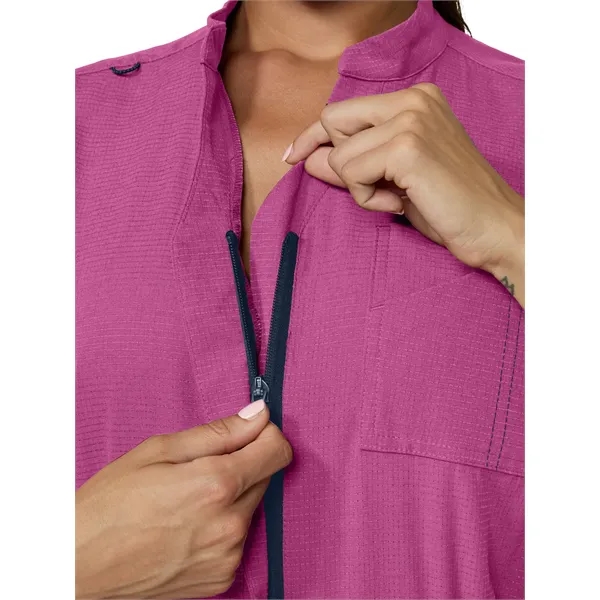 koi - Solis - Women's Zipper Front 9-Pocket Boot Cut Anja...... from ASI 86018 Scrub Authority / Uniform Stores