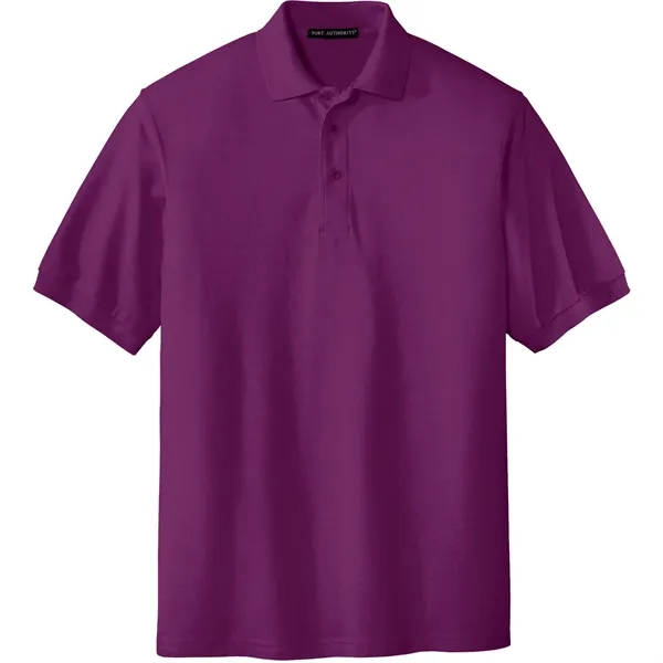 PORT AUTHORITY® SILK TOUCH™ POLO WITH EMBLEM... from ASI 30208 A P Specialties / AP Specialties