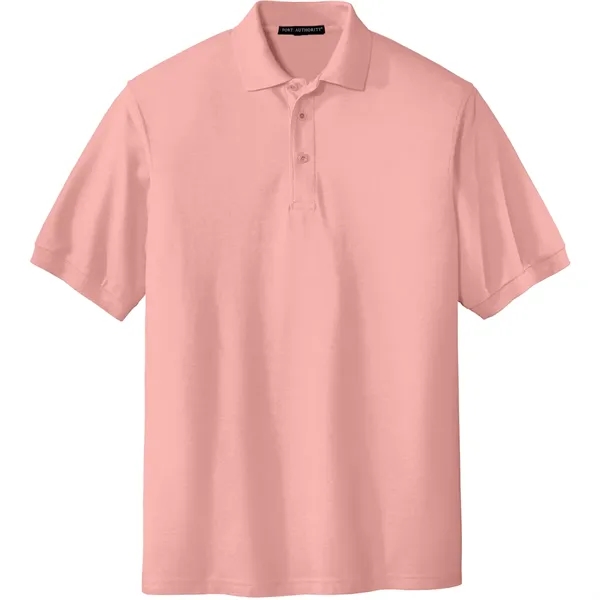 PORT AUTHORITY® SILK TOUCH™ POLO WITH EMBLEM... from ASI 30208 A P Specialties / AP Specialties