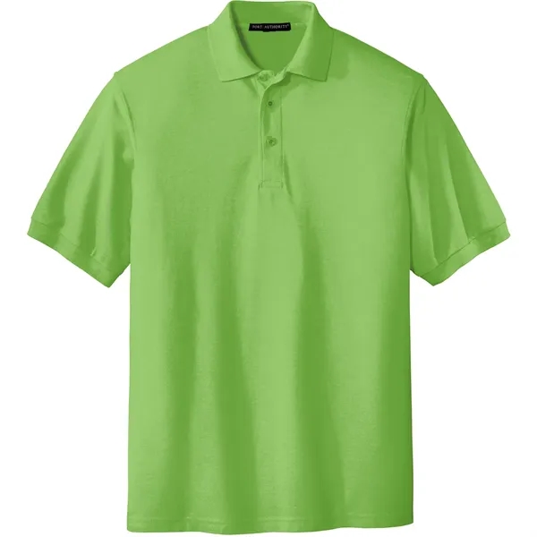 PORT AUTHORITY® SILK TOUCH™ POLO WITH EMBLEM... from ASI 30208 A P Specialties / AP Specialties