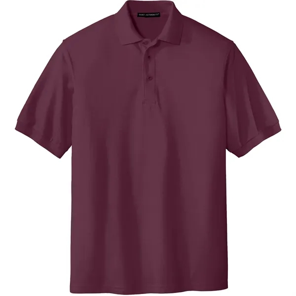 PORT AUTHORITY® SILK TOUCH™ POLO WITH EMBLEM... from ASI 30208 A P Specialties / AP Specialties
