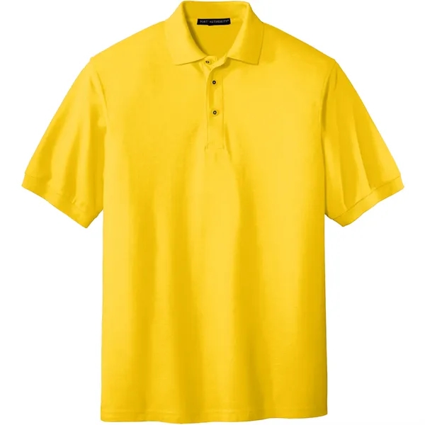 PORT AUTHORITY® SILK TOUCH™ POLO WITH EMBLEM... from ASI 30208 A P Specialties / AP Specialties