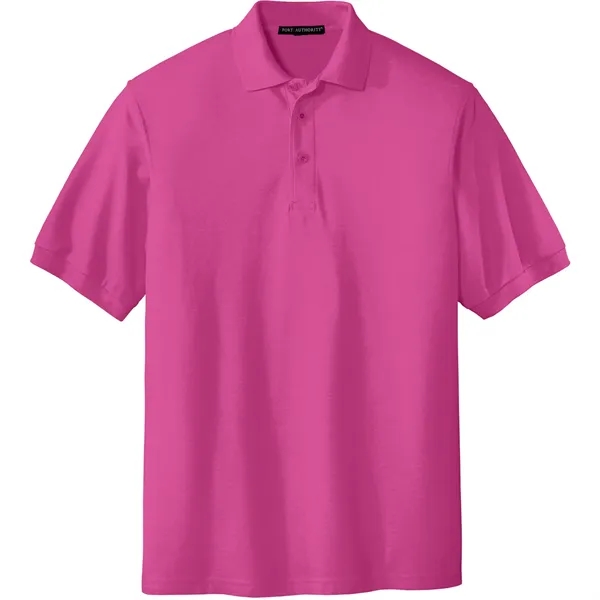 PORT AUTHORITY® SILK TOUCH™ POLO WITH EMBLEM... from ASI 30208 A P Specialties / AP Specialties