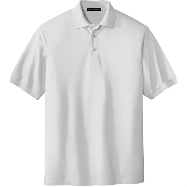 PORT AUTHORITY® SILK TOUCH™ POLO WITH EMBLEM... from ASI 30208 A P Specialties / AP Specialties