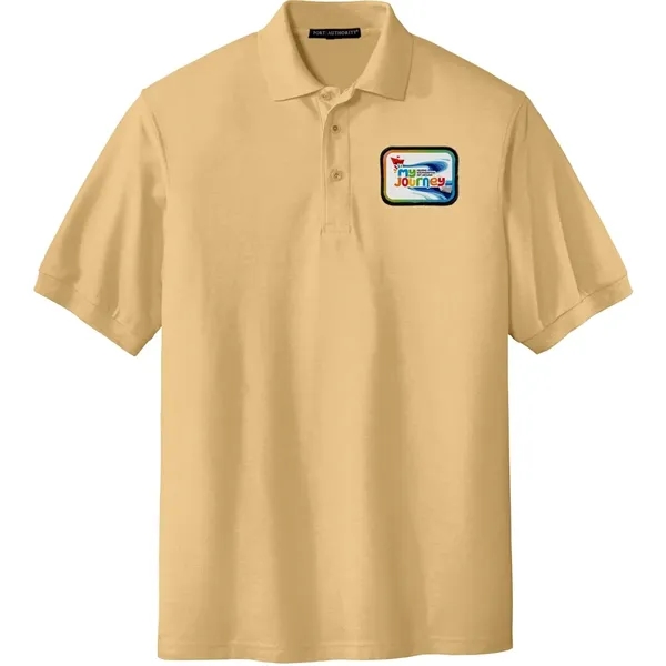 PORT AUTHORITY® SILK TOUCH™ POLO WITH EMBLEM... from ASI 30208 A P Specialties / AP Specialties