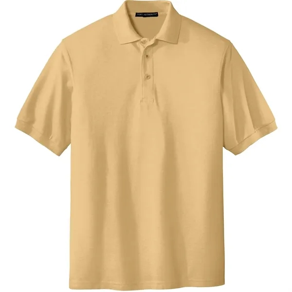 PORT AUTHORITY® SILK TOUCH™ POLO WITH EMBLEM... from ASI 30208 A P Specialties / AP Specialties
