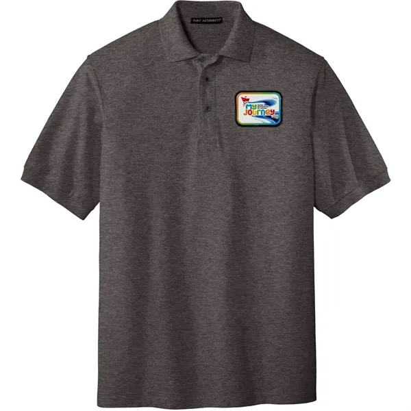 PORT AUTHORITY® SILK TOUCH™ POLO WITH EMBLEM... from ASI 30208 A P Specialties / AP Specialties