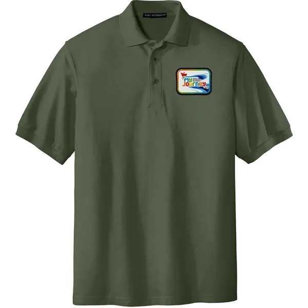 PORT AUTHORITY® SILK TOUCH™ POLO WITH EMBLEM... from ASI 30208 A P Specialties / AP Specialties