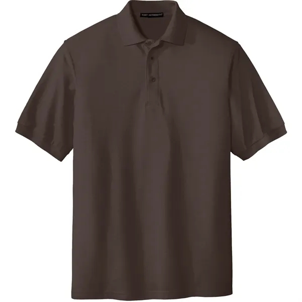 PORT AUTHORITY® SILK TOUCH™ POLO WITH EMBLEM... from ASI 30208 A P Specialties / AP Specialties