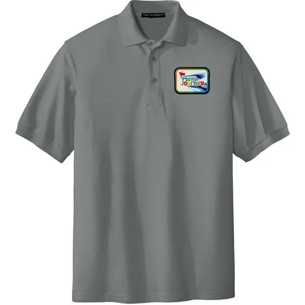PORT AUTHORITY® SILK TOUCH™ POLO WITH EMBLEM... from ASI 30208 A P Specialties / AP Specialties