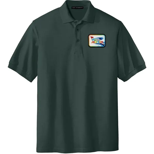 PORT AUTHORITY® SILK TOUCH™ POLO WITH EMBLEM... from ASI 30208 A P Specialties / AP Specialties